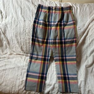 Corey Lynn Calter Anthropologie Multicolor Fabric Blend size L trousers